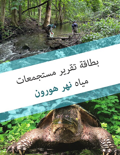 Huron River Watershed Report Card (Arabic) (Page 1)