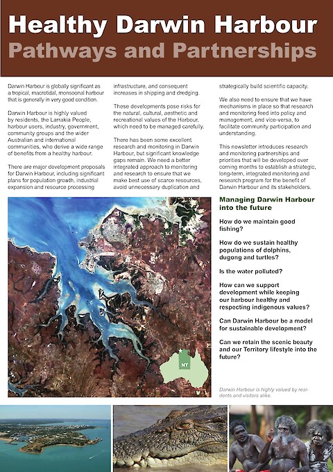 Healthy Darwin Harbour: Pathways and Partnerships (Page 1)