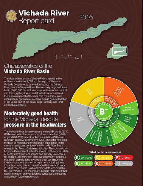 Vichada River Report Card 2016 (Page 1)