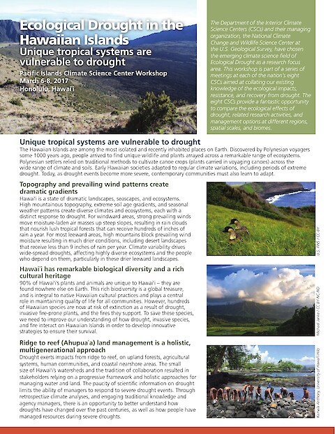 Ecological Drought in the Hawaiian Islands (Page 1)