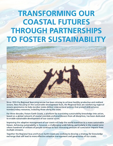 Transforming our coastal futures through partnerships to foster sustainability (Page 1)