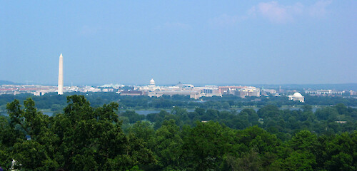 Washington DC from Arlington Cemetery