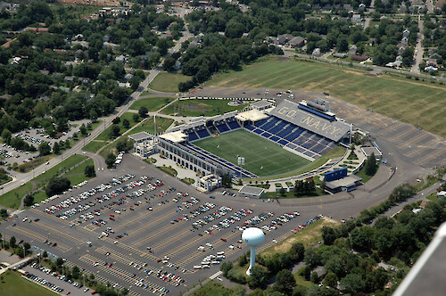 The Navy stadium in Annapolis, Maryland