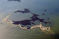 Parkers Island at the mouth of Matchotank Creek on the eastern shore of Virginia