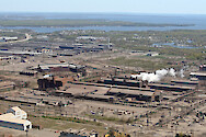 Sparrows Point Industrial Complex in Edgemere, Maryland