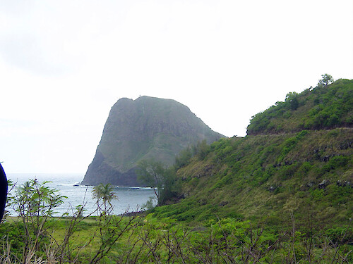 Maui's coastline varies with rainforest and cliffs 