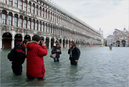 St. Mark's Square in Venice, Italy (Credit: Reuters)
