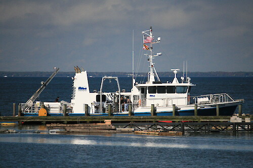 The R/V Rachel Carson, the newest research vessel at the University of Maryland Center for Environmental Science