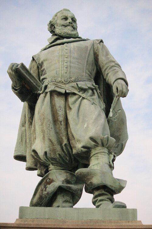 Statue of Captain John Smith at Historic Jamestowne, Colonial National Historical Park