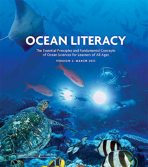 Ocean Literacy booklet cover.
