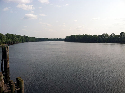 Looking south on the Connecticut River