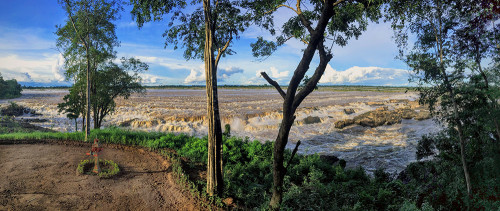 Khone Phapheng Falls on the Mekong river