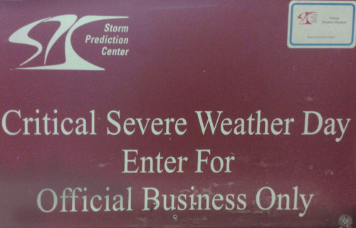 It was a busy day for the National Severe Weather Center.