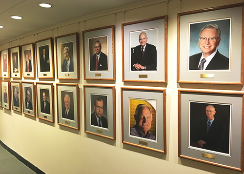 This gallery in the National Academy of Sciences honors many distinguished scientists through the years.  The attendees of the Colloquium exhibited and embraced the growing diversity and interdisciplinarity of science.