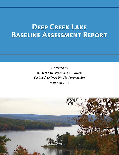 Deep Creek Lake Baseline Assessment Report (Page 1)