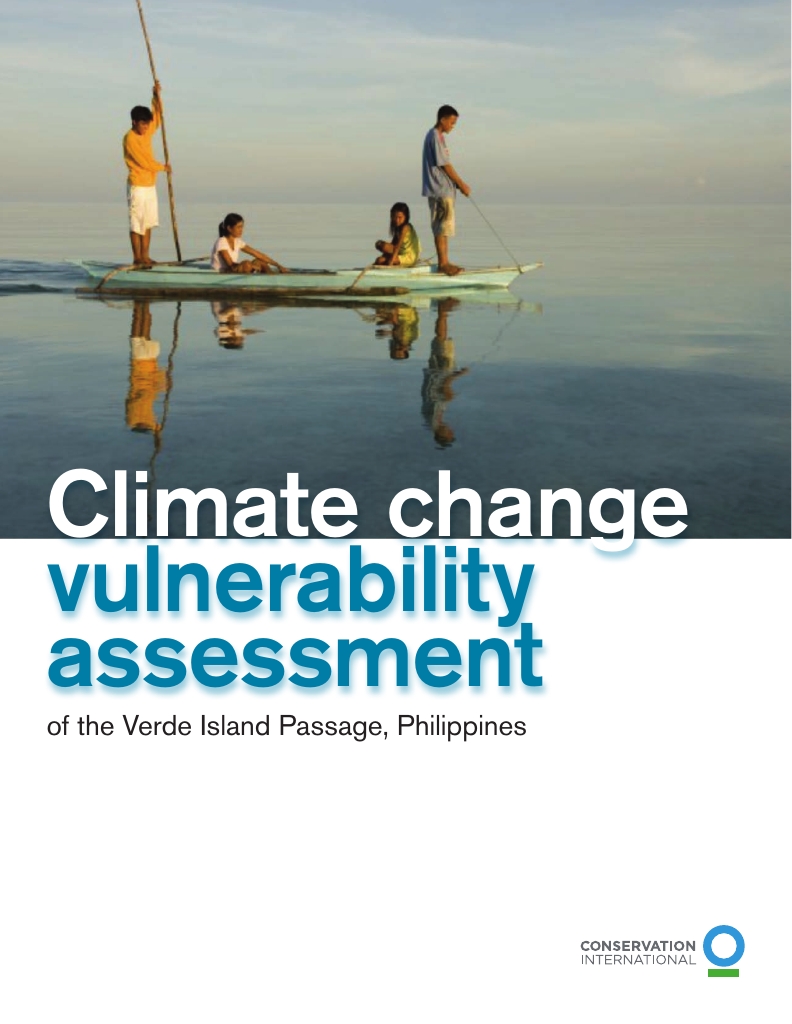 Climate Change Vulnerability Assessment of the Verde Island Passage ...