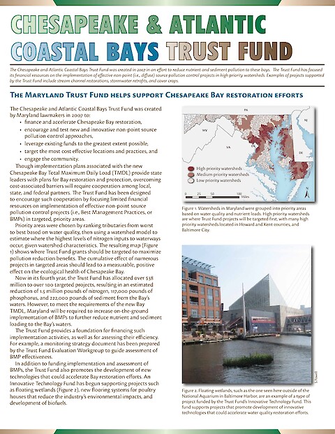 Chesapeake and Atlantic Coastal Bays Trust Fund (Page 1)
