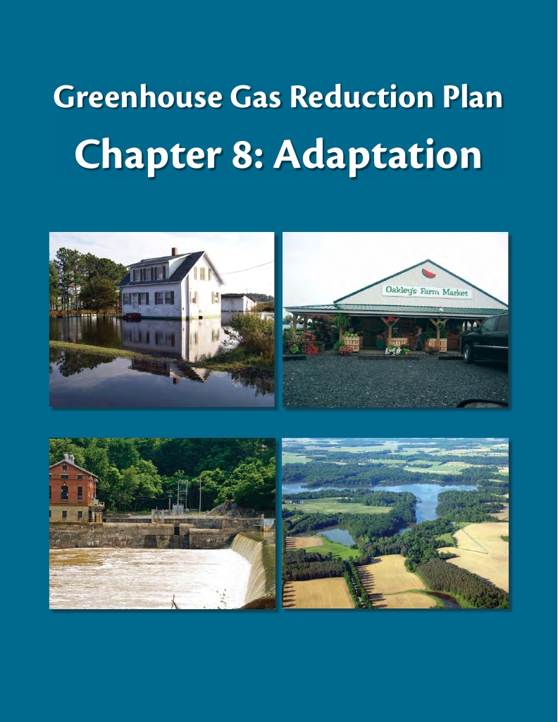 Greenhouse Gas Reduction Plan: Chapter 8 Adaptation | Publications ...