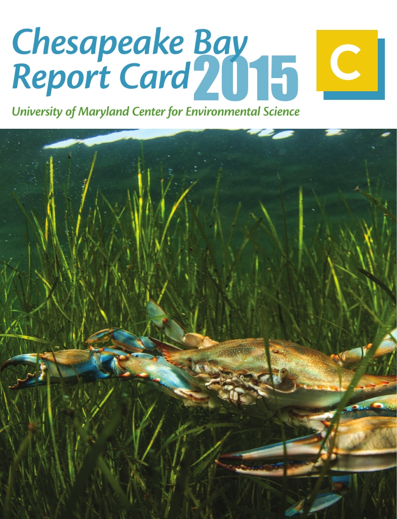 Chesapeake Bay Report Card Publications Integration And Application Network