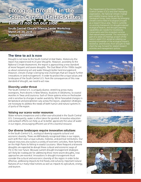 Ecological drought in the South Central United States (Page 1)