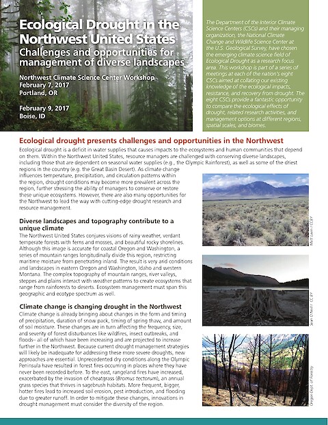 Ecological Drought in the Northwest United States (Page 1)