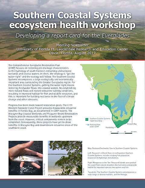 Southern Coastal Systems ecosystem health workshop (Page 1)