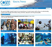 COSSE website homepage