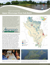 Upper Mississippi River Sub-Basin report card cover
