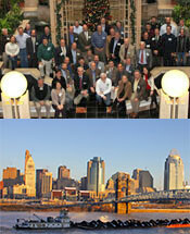 Workshop participants and Ohio Skyline