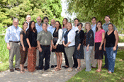 Group photo of IAN staff, LA DIA scholars, Louisiana Sea Grant staff and The Water Institute of the Gulf.