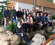 Group photo of participants at the science synthesis workshop held in Westborough, Massachusetts.