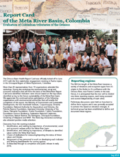 Meta River basin newsletter cover