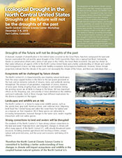 Ecological Drought in the North Central United States newsletter