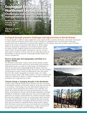 Ecological drought in the Northwest United States newsletter