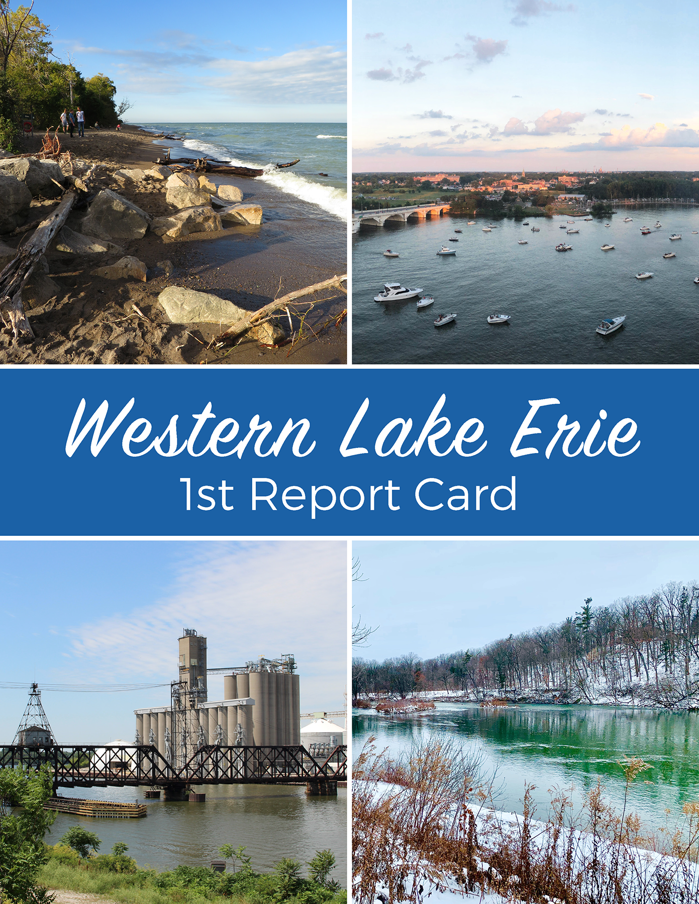 A watershed moment: Years of work and data culminate in the release of the  Western Lake Erie Report Card, Blog