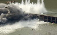 DoD Explosive Ordinance personnel re-open fish passage at Embrey Dam on the Rappahannock River in Fredericksburg, VA.