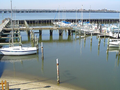 Fort Monroe, in Hampton, VA participates in the Virginia Clean Marina Program.