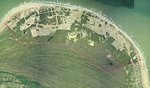 DoD properties provide an effective buffer against increasing urban encroachment throuhgout the watershed, as shown in this aerial view of Fort Story.