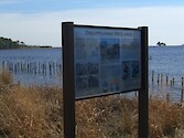 Disappearing Wetland informational display at Blackwater National Wildlife Refuge
