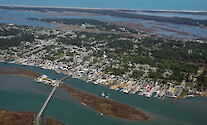 The town of Chincoteague on Chincoteague Island in Chincoteague Bay!