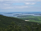 On top of Bernard Mountain, west side of Acadia National Park, Maine
