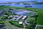 Luggage Point Wastewater Treatment Plant in Brisbane, Australia