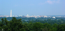 Washington DC from Arlington Cemetery