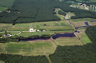 Farm fields in the Choptank river watershed flooded after the heavy rains of June and July 2006