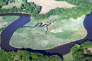 Saltmarsh on the Morgan Creek, a tributary of the Chester River