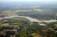 Looking north over the Wicomico River