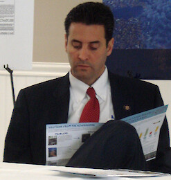 John Sarbanes at the Severn River Report Card Release