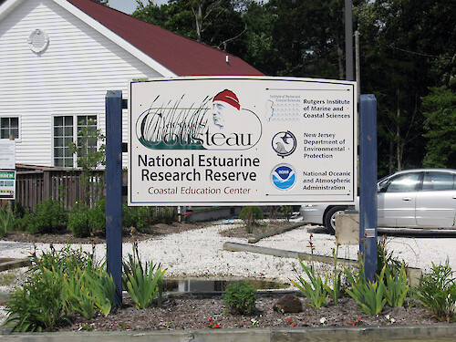 Coastal Education Center at the Jacques Cousteau National Estuarine Research Reserve in southern New Jersey