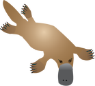 Illustration of Ornithorhynchus anatinus (Platypus)