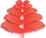 Illustration of Spirobranchus giganteus (Christmas Tree Worms)